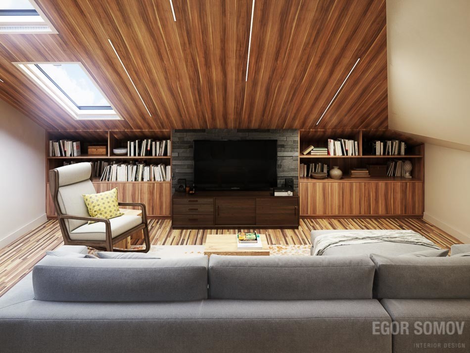 Интерьер в КП Сабурово Парк