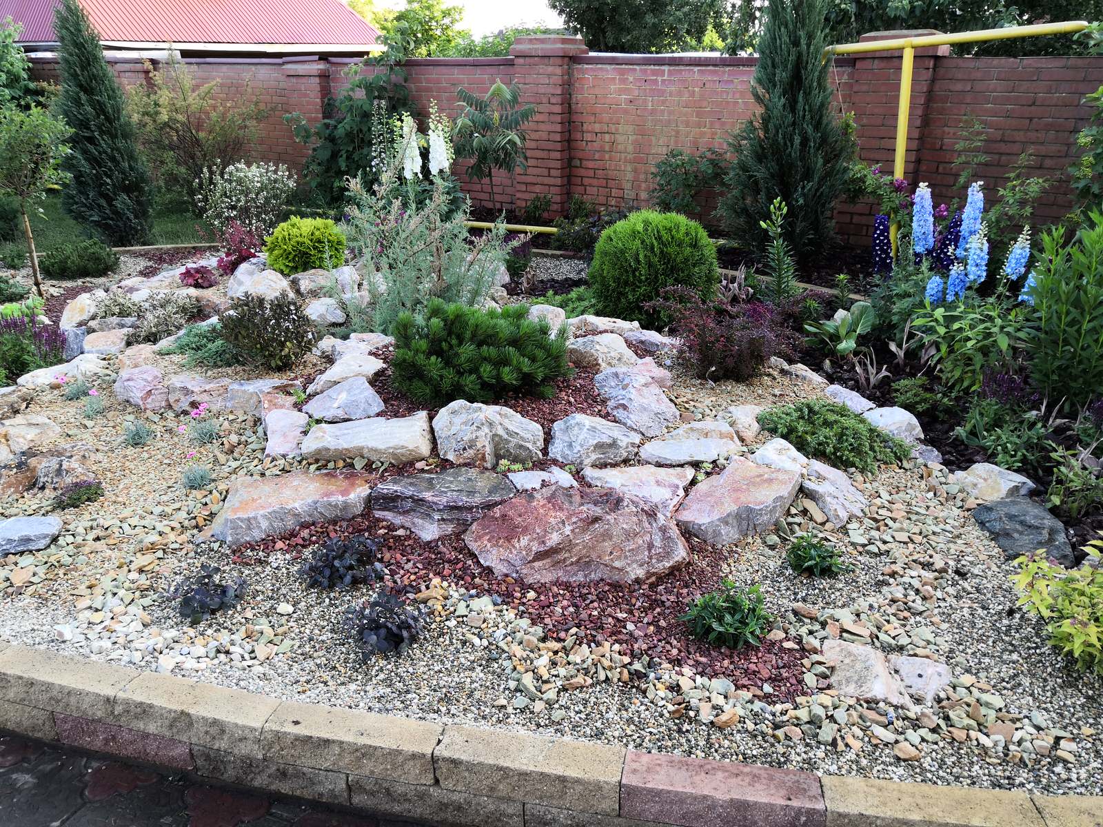 Рокарий для коллекции растений