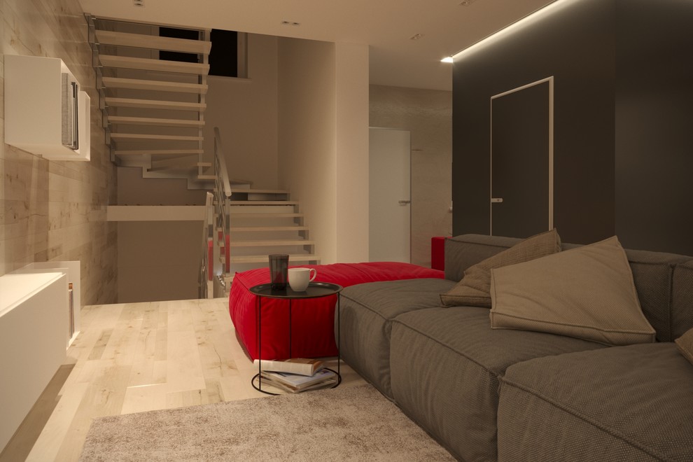 Дизайн-проект интерьеров таунхауса в коттетжном поселке Green Garden, г. Волгогр