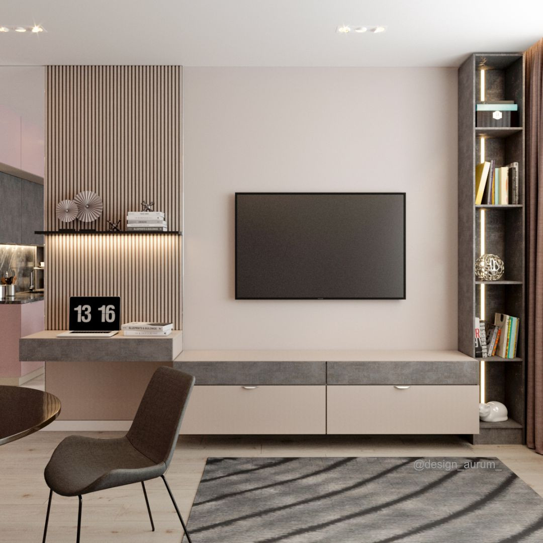 Интерьер квартиры студии