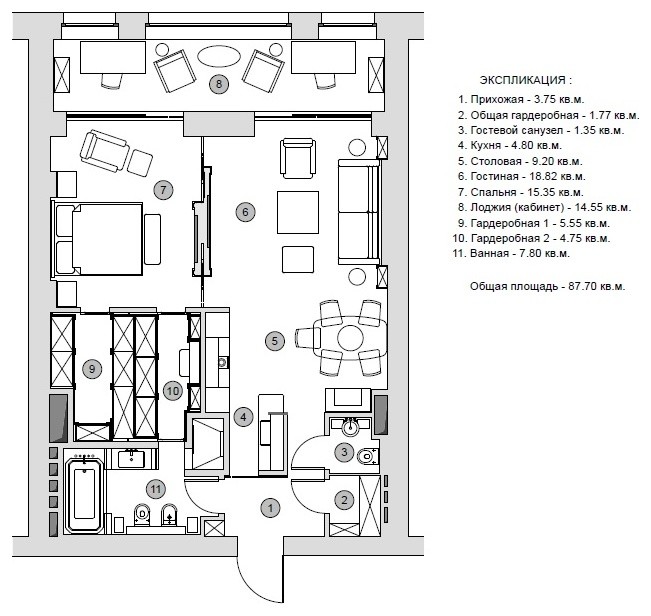 Houzz тур: Классика  «на века» для молодой леди