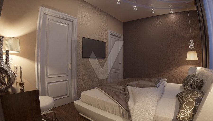 Дизайн-проект 3-комнатной квартиры, ЖК Лосиный остров