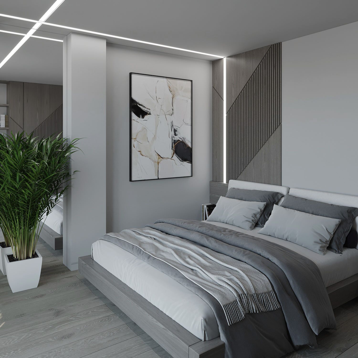 Обложка проекта: Интерьер в светлых тонах САМАРА