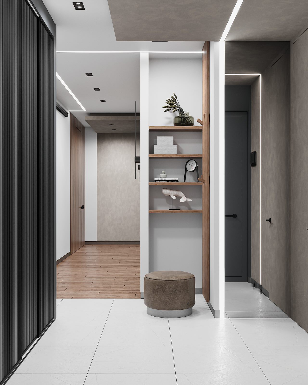 Проект Квартиры в современном стиле ЖК Петровская Коса