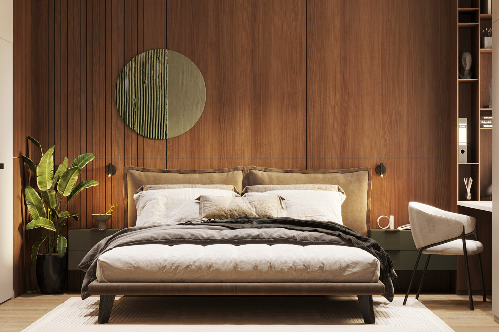 Обложка проекта: Современная мастер-спальня