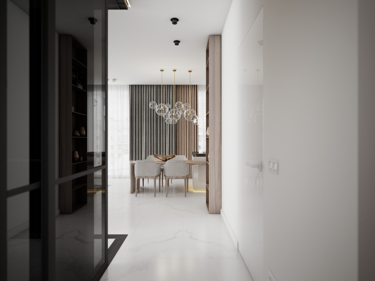 №14. Стильный и сильный интерьер в центре города Иркутск.