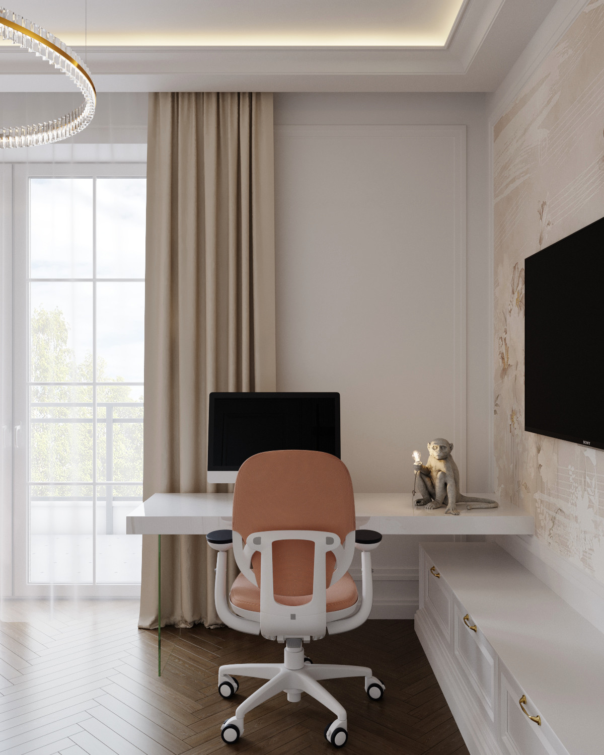 Проект интерьера таунхауса