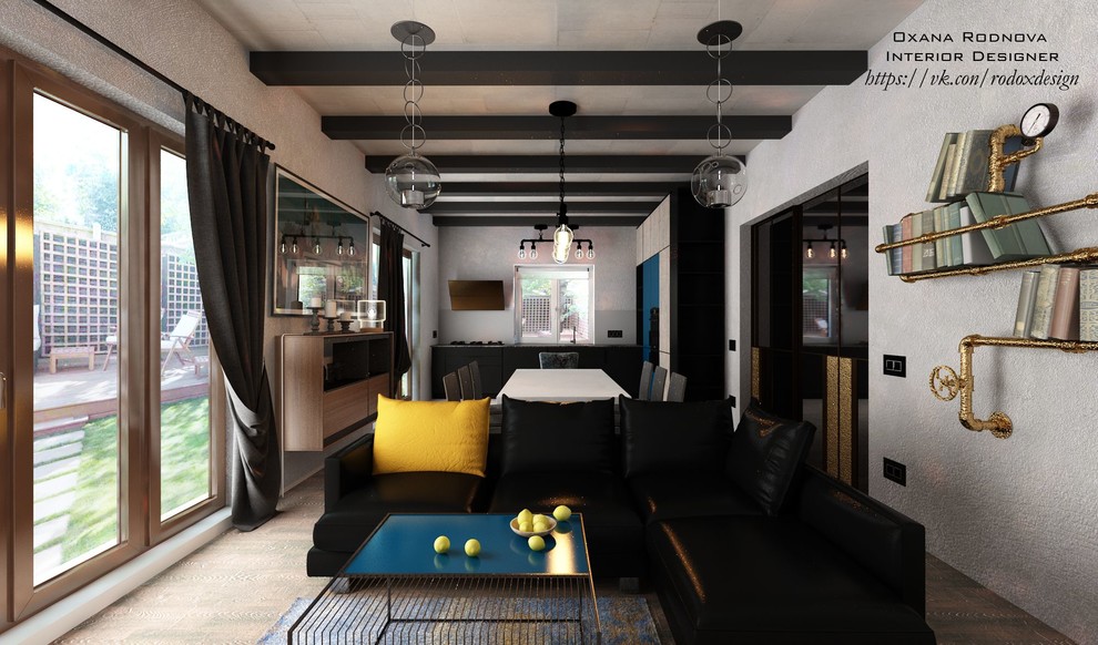 Кухня-студия in LOFT STYLE