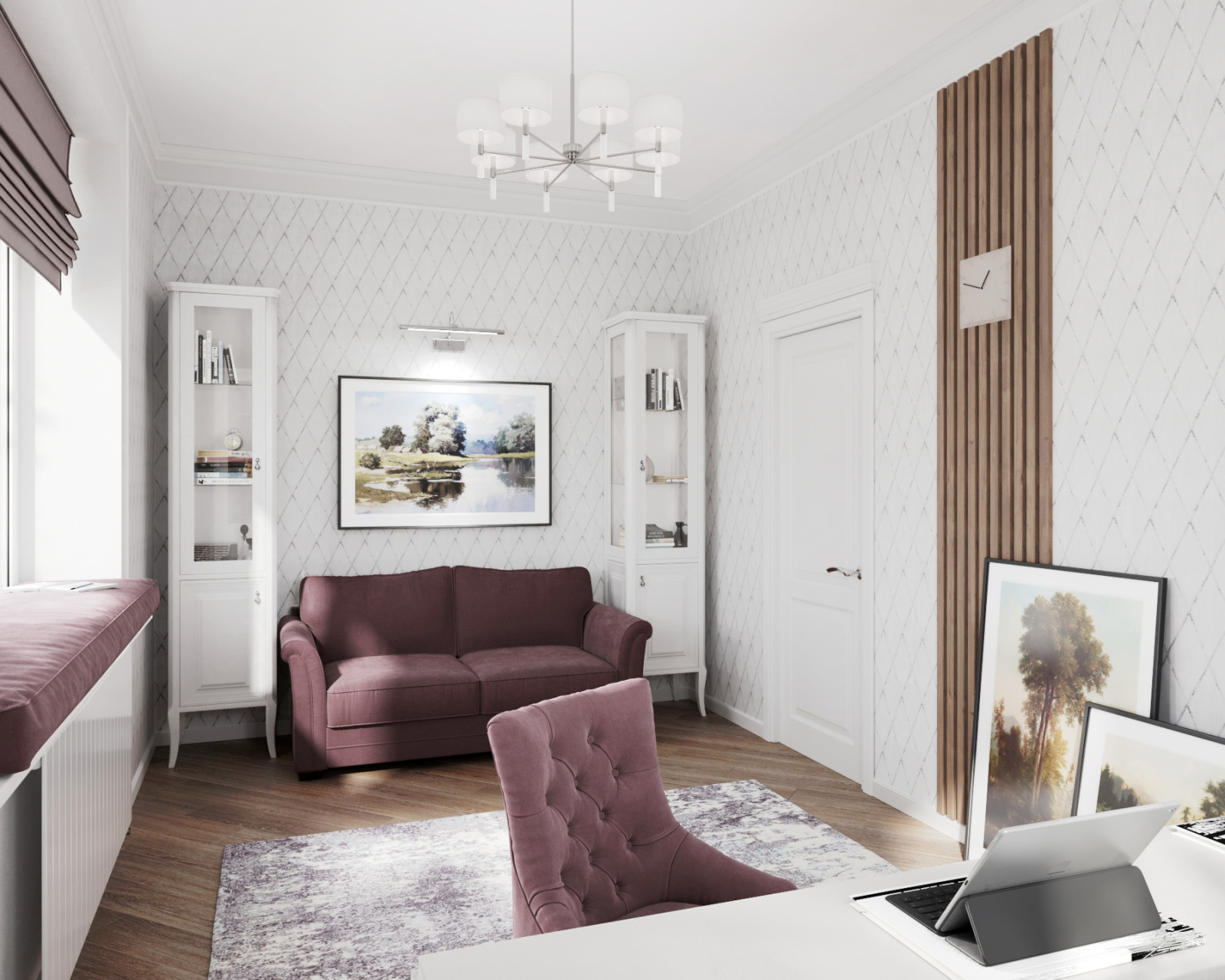 Современный интерьер в коттедже, Нижегородская область