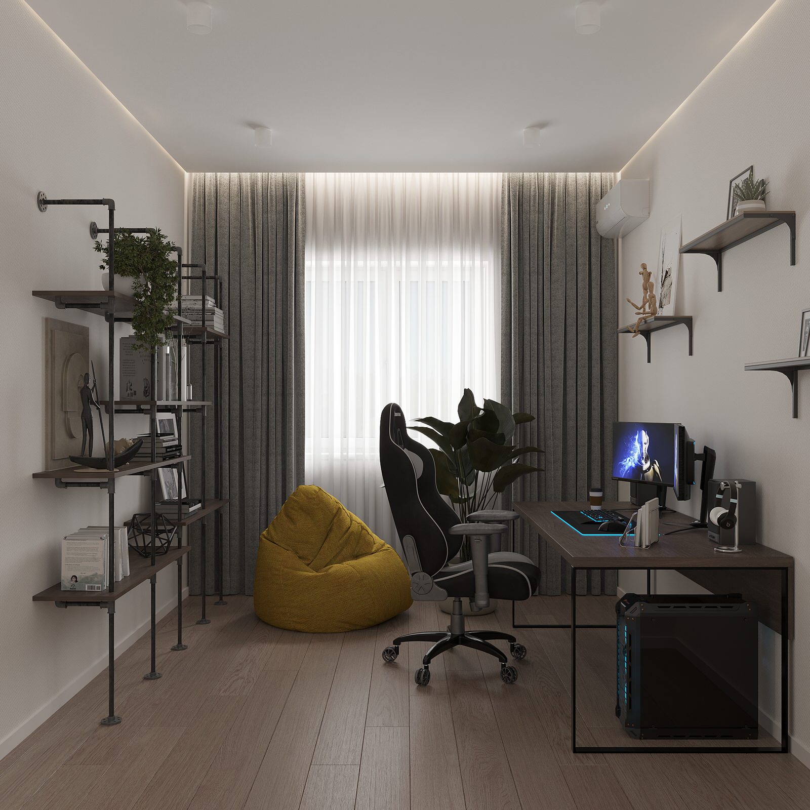 Таунхаус из "вторички" в современный интерьер