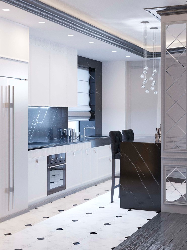 Проект квартиры в стиле Ар Деко, ЖК Wellton Park район Крылатское