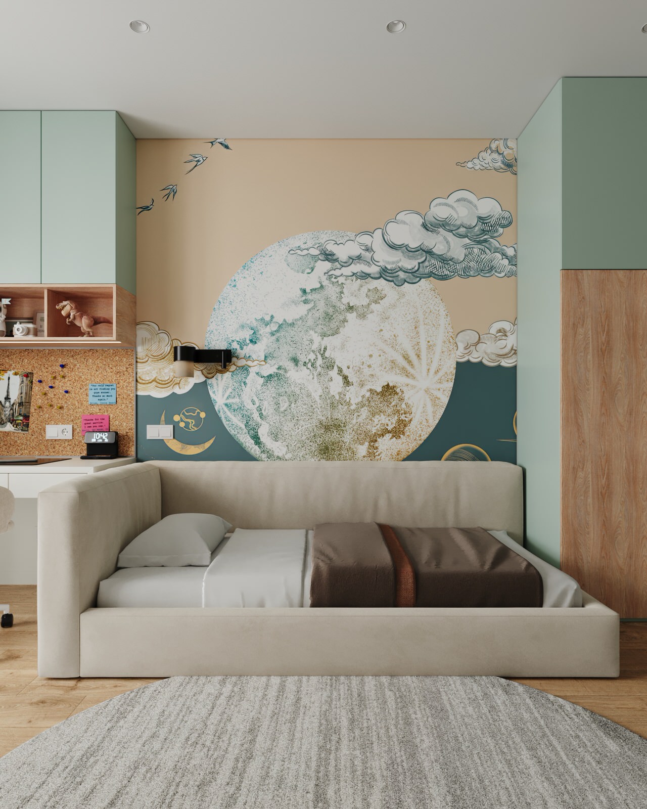 Дизайн проект квартиры 160м