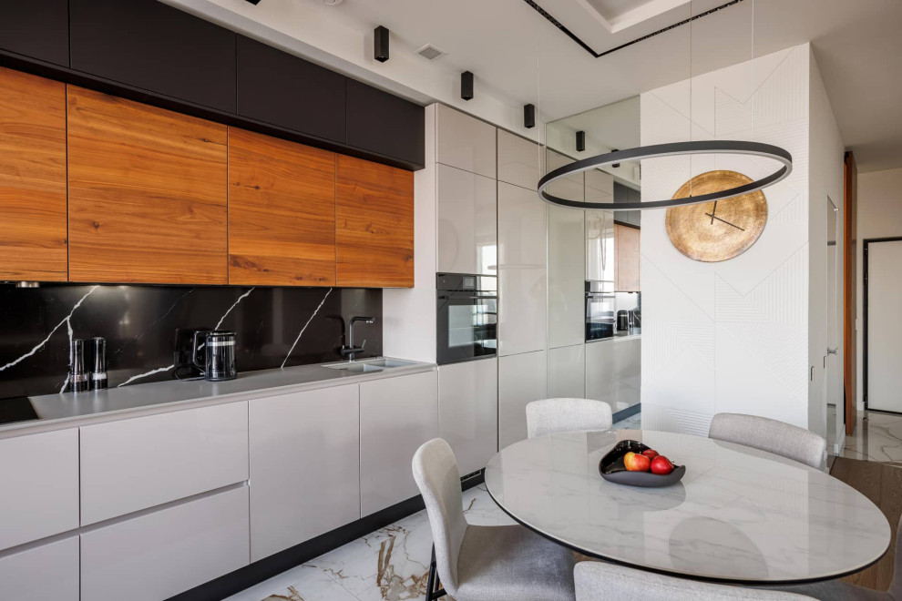 Дизайн и ремонт квартиры в ЖК «Хедлайнер» — Классическая геометрия