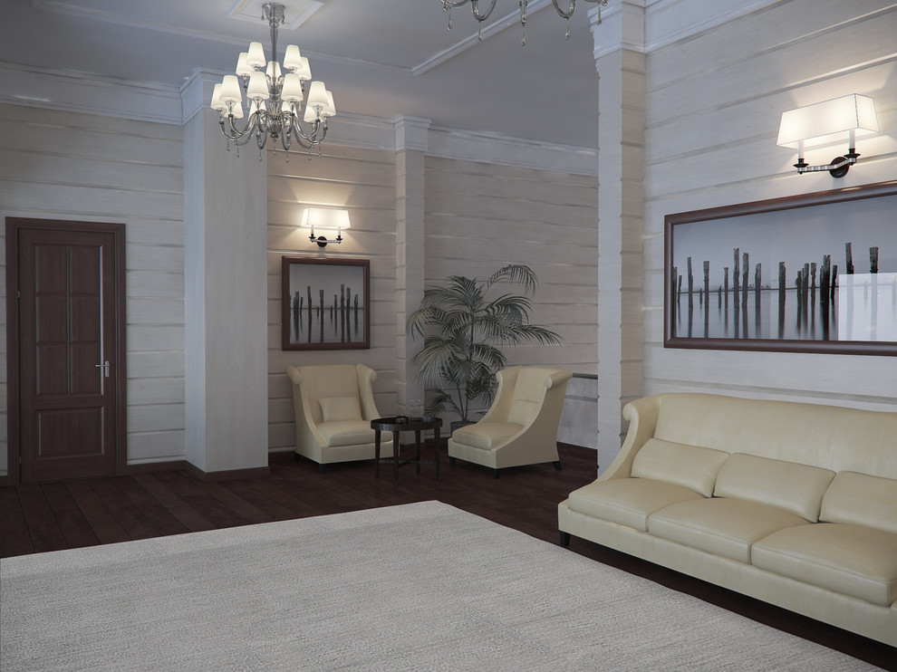 Интерьер деревянного дома