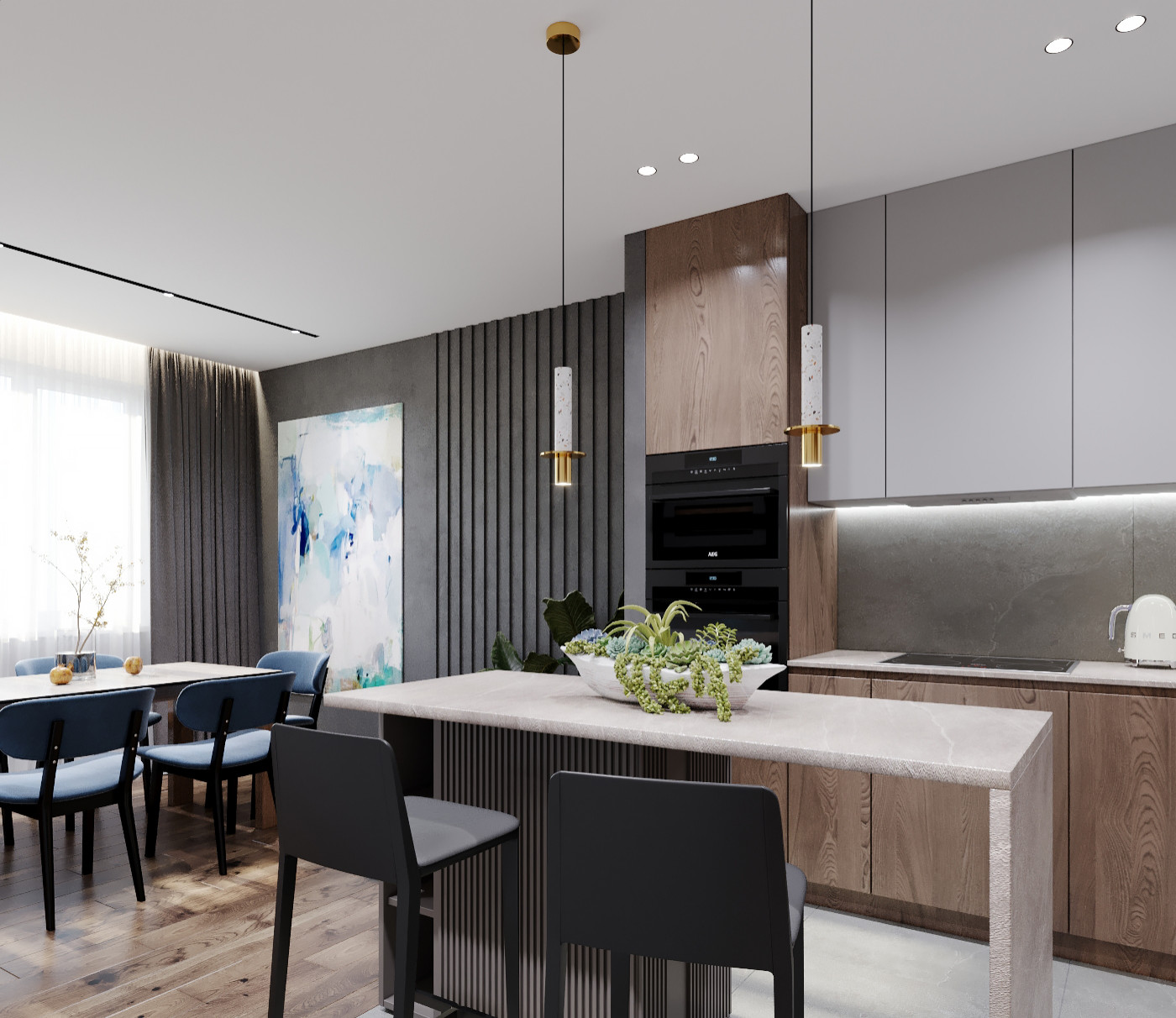 Дизайн- проект ЖК Зиларт 69 кв.м