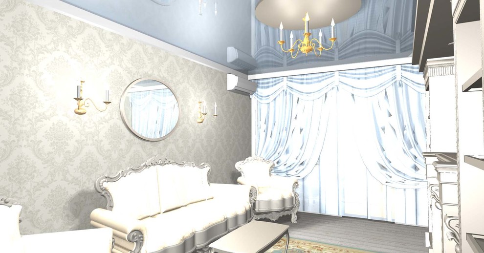 Варианты отделки гостиной