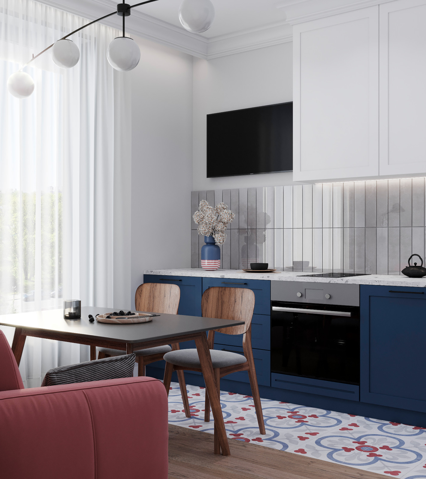 Однокомнатная квартира в ЖК "Черная Речка"