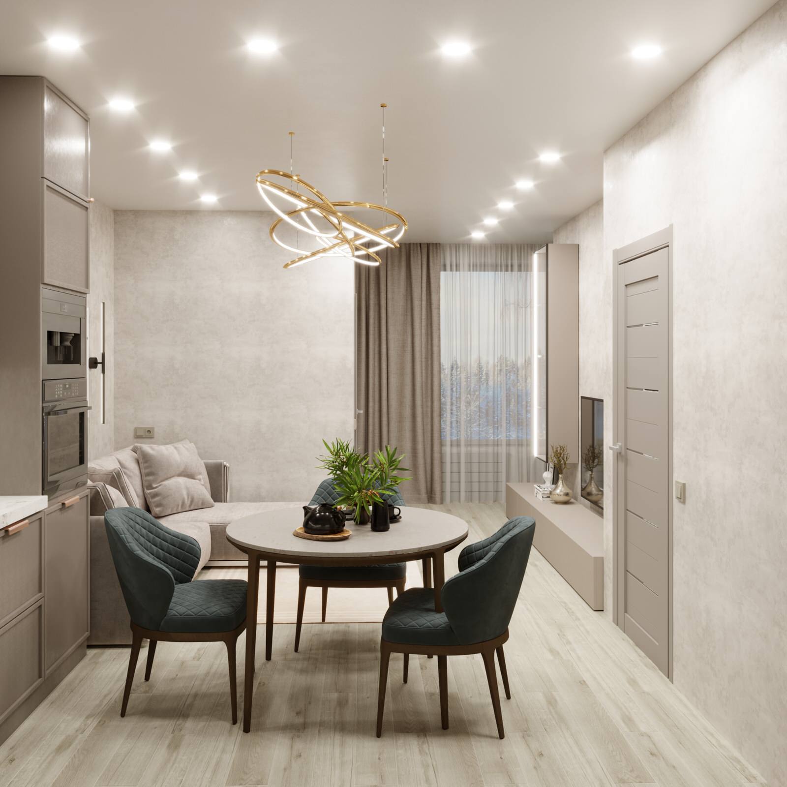 Проект таун-хауса ЖК "Волжские пенаты"