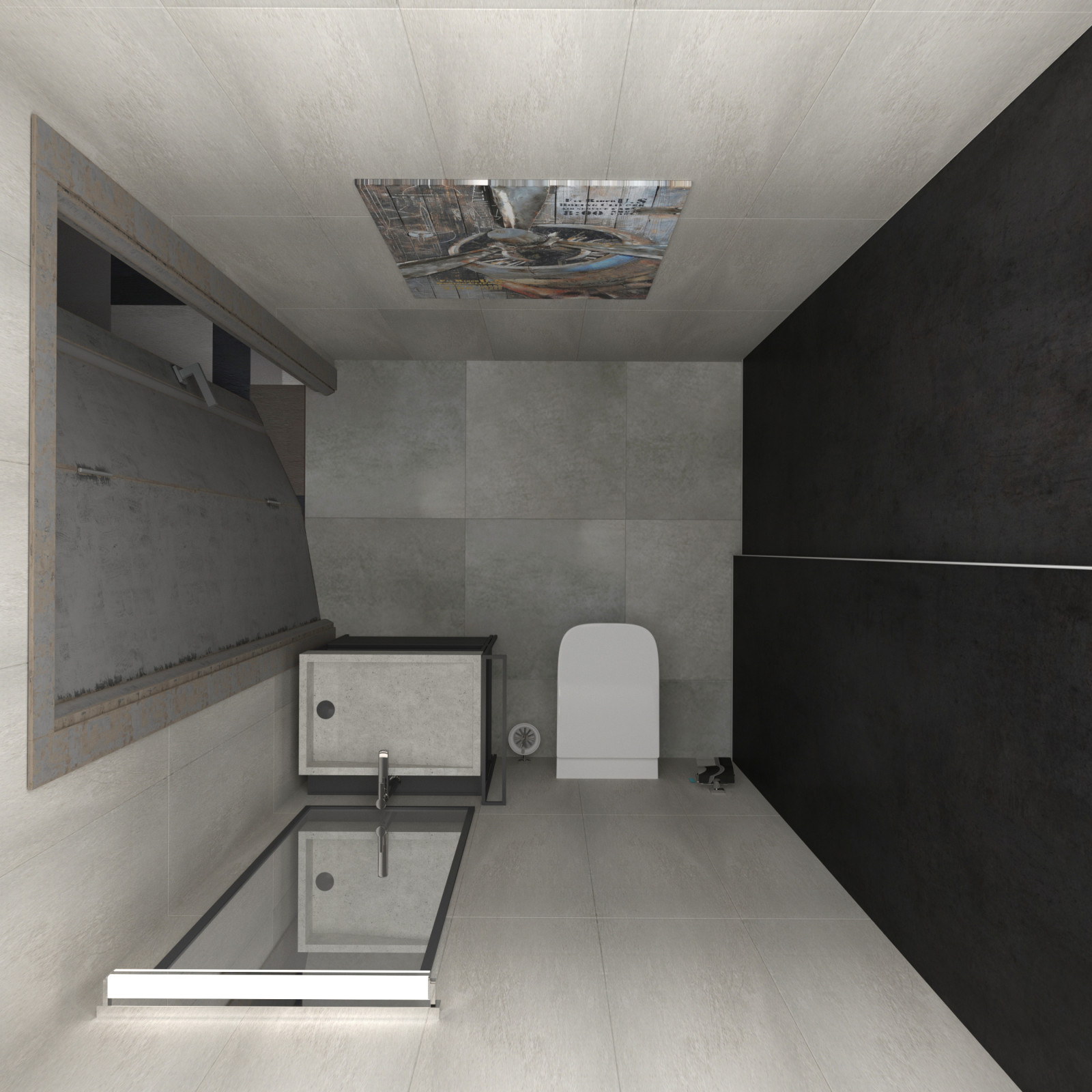 Квартира в центре Петербурга. Концептуальный дизайн-проект.