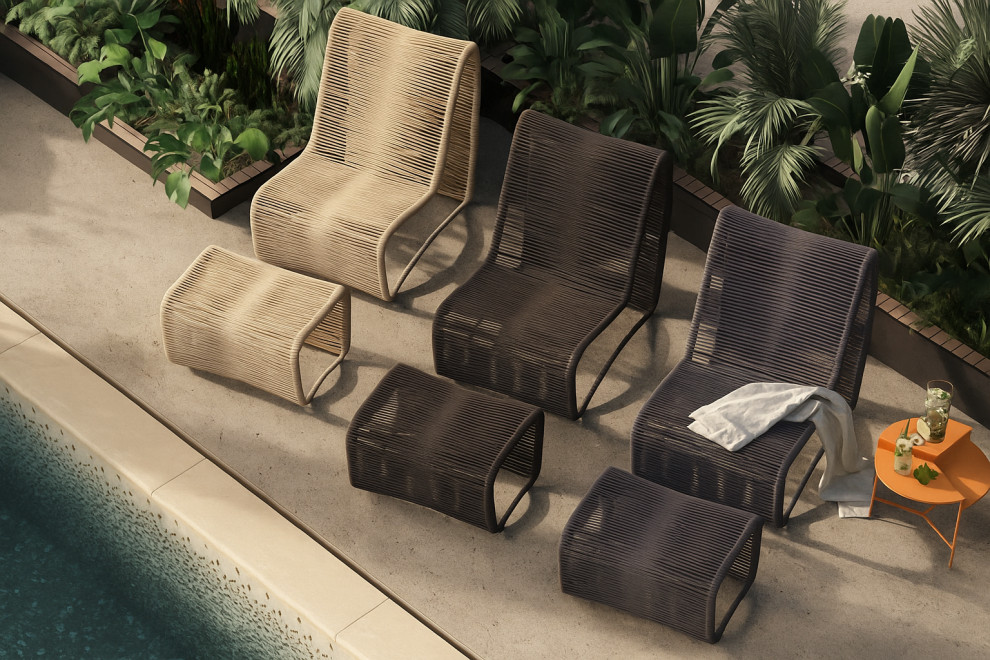 Кресло из ротанга