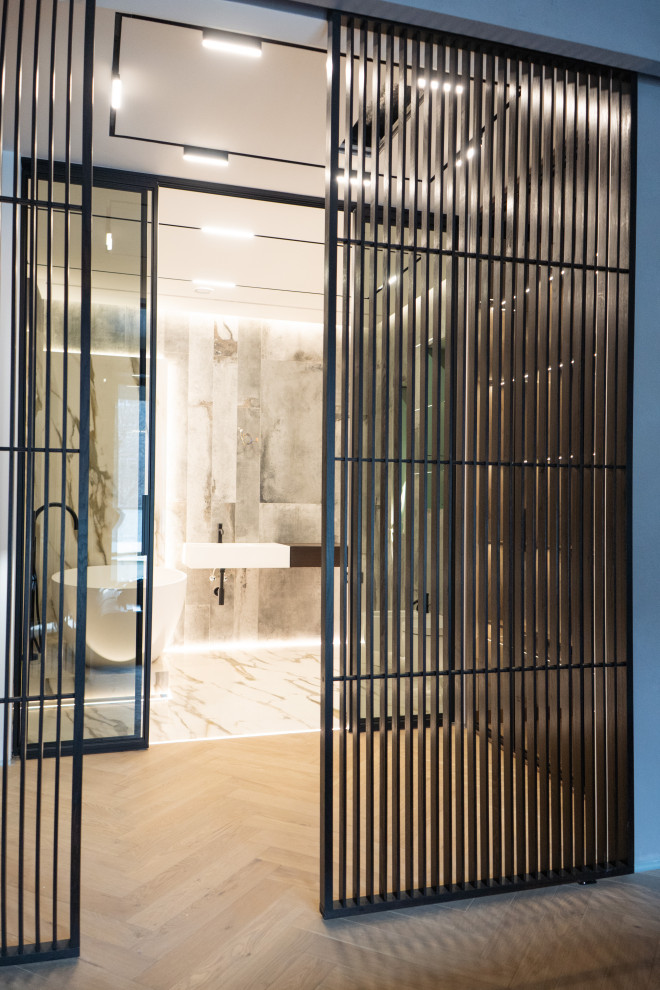 Гардеробная raumplus по двум сторонам