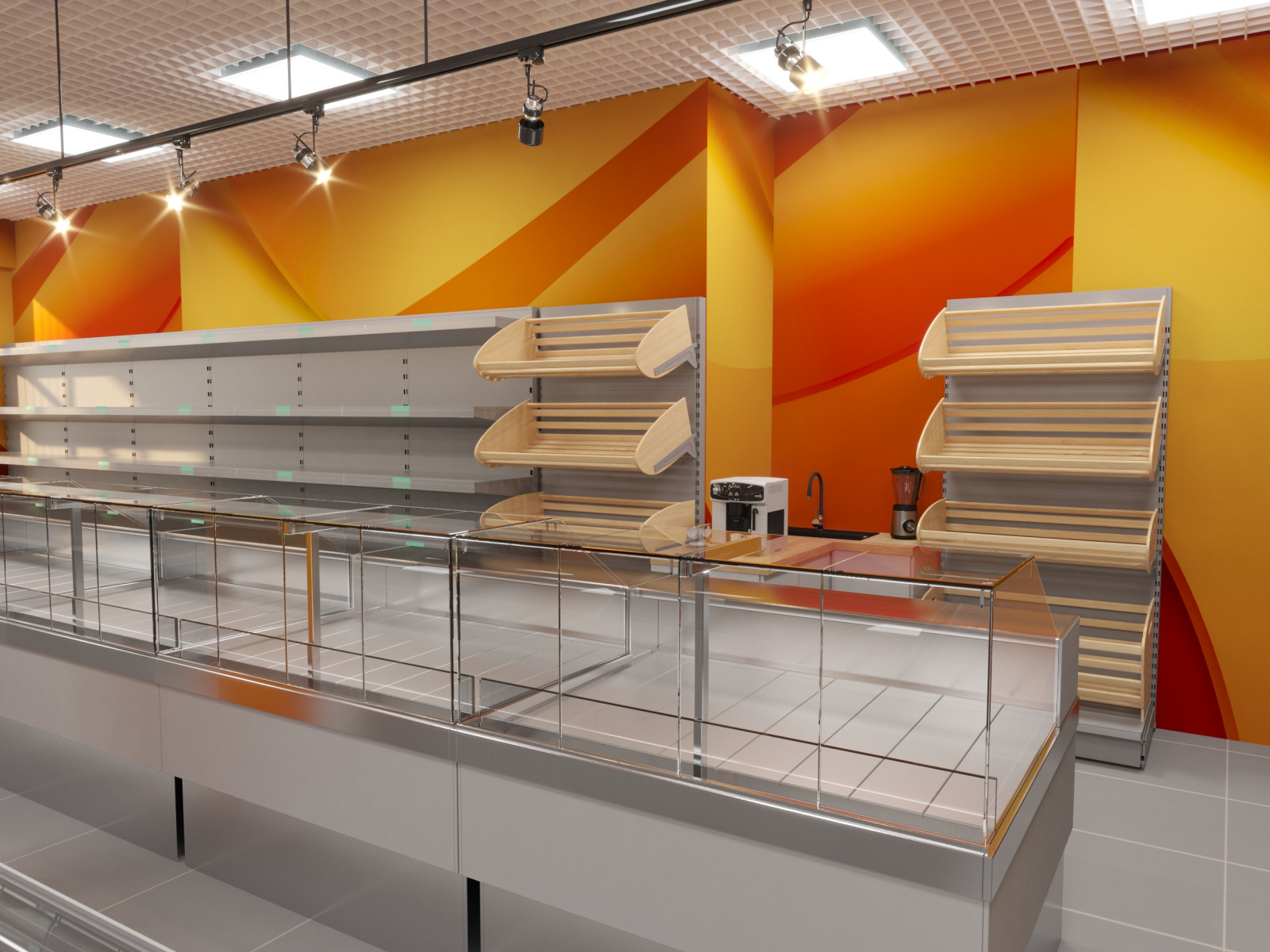 Дизайн проект магазина №1