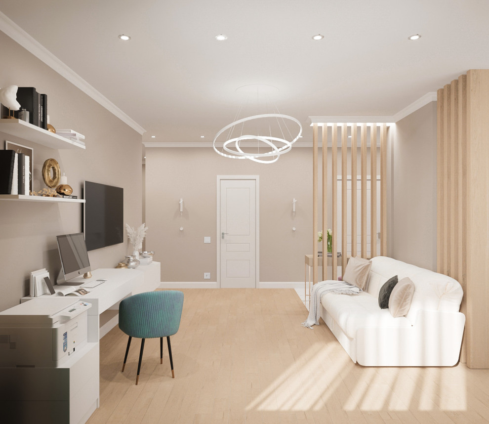 Нежная трешка 79м2 для семьи