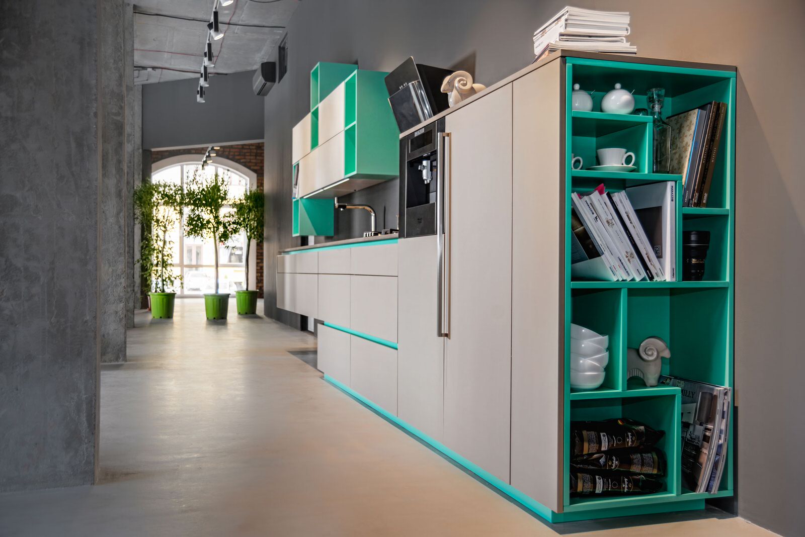 Cappuccino — Освещение студии интерьера и мебели