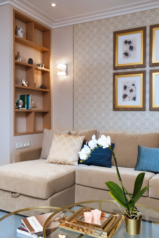 Реализация проекта "Пудровый интерьер"