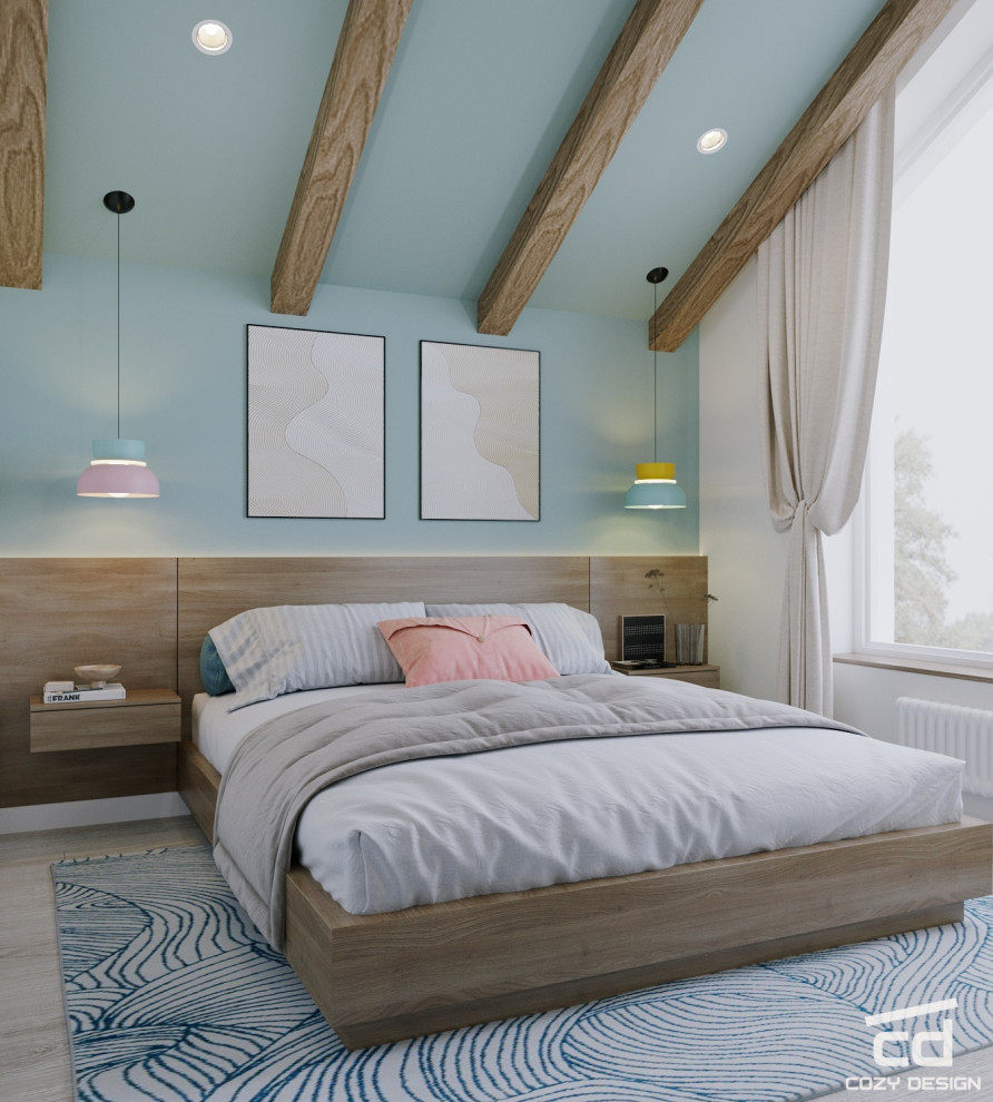 Дизайн-проект яркого дома