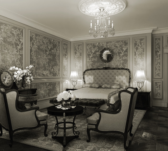 Interior design of Lux apartments of the Bariatinsky Palace