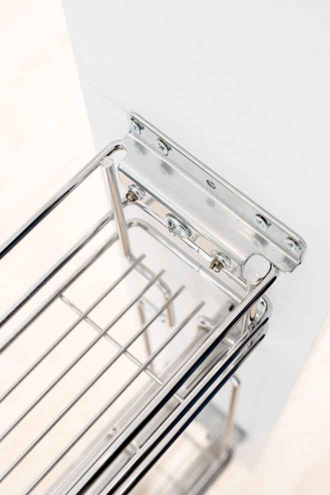 Кухня с интегрированными ручками