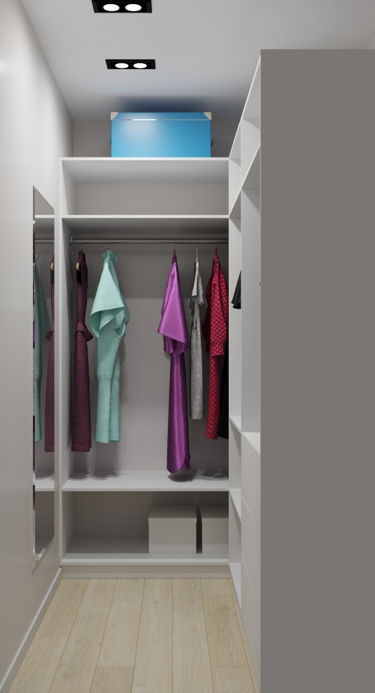 Проект однокомнатной квартиры «Яркий СКАНДИ» для прекрасной молодой особы