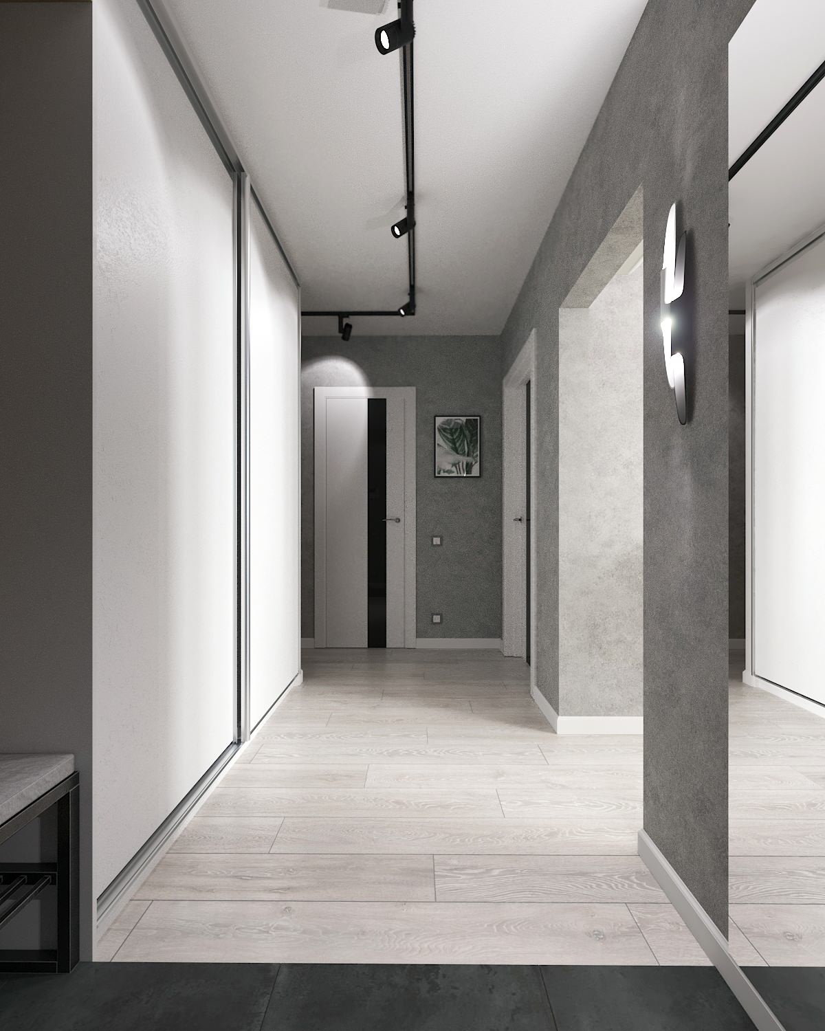 Светлый, воздушный интерьер в спокойных цветах