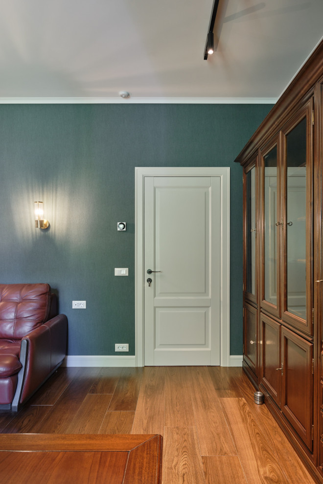 Кантри Ral 1013 в интерьере дома