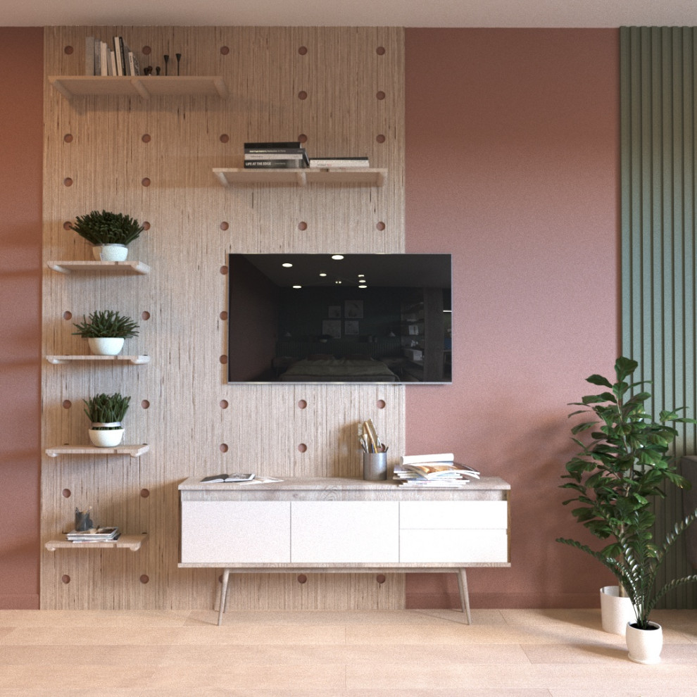 Многофункциональная спальня для студентки