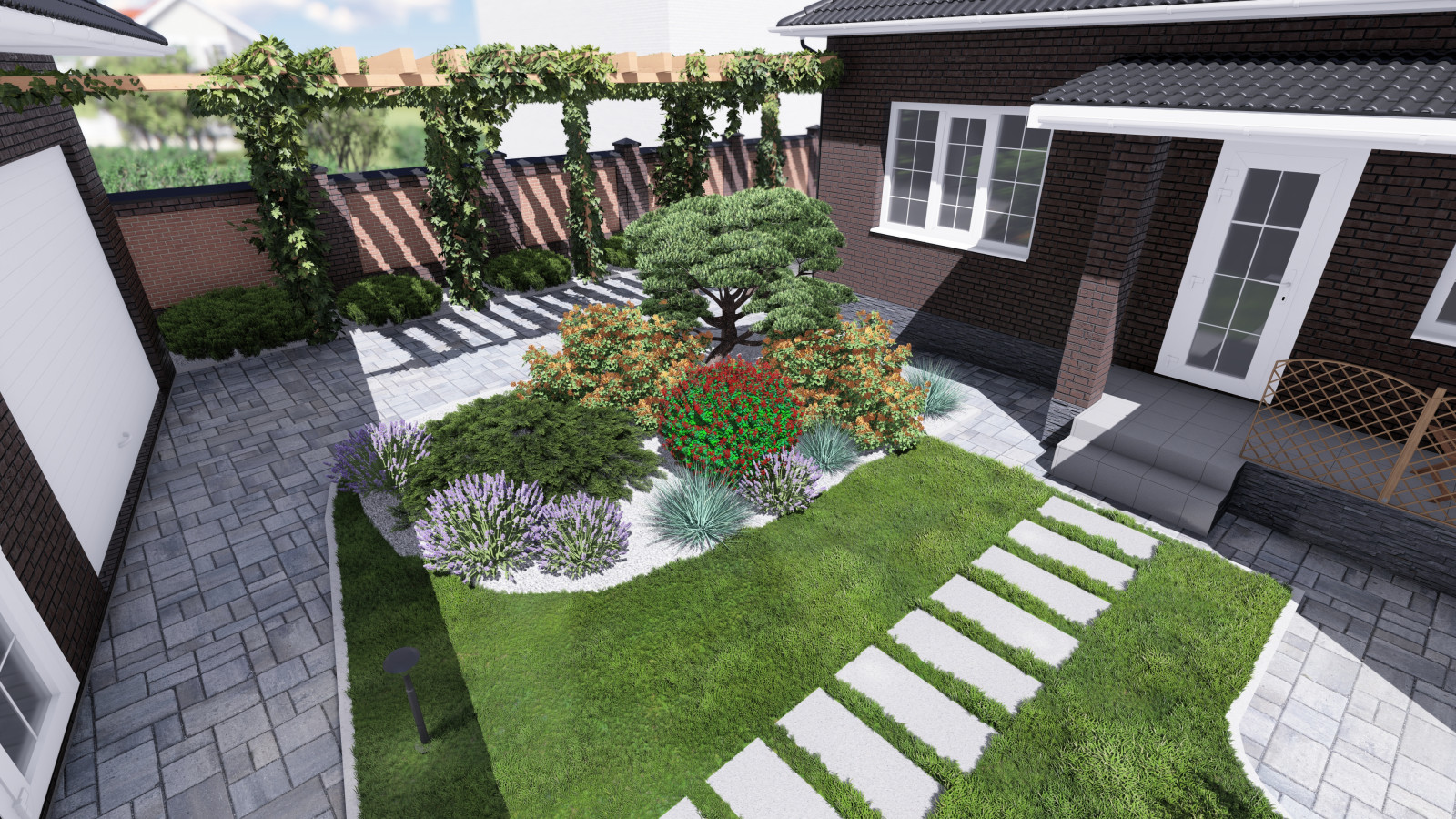 Ландшафтный дизайн в Нововеличковской