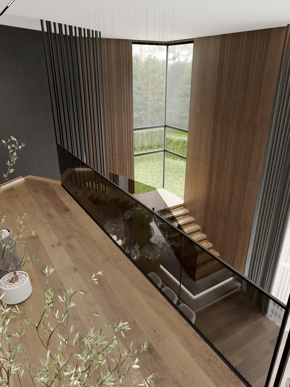 Загородный Дом Коридор