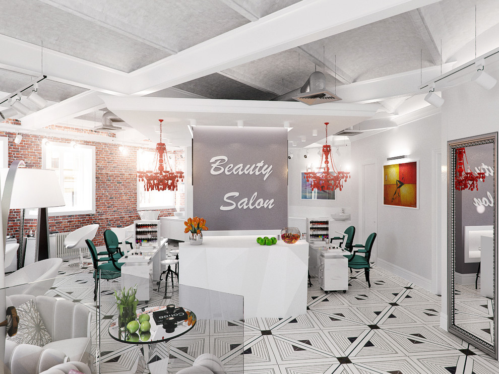 Салон красоты с орнаментами