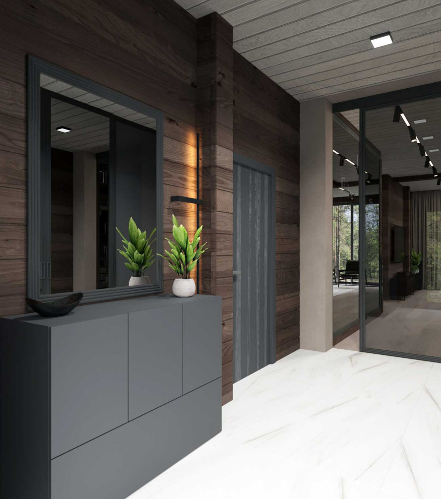 Коттедж из клееного бруса