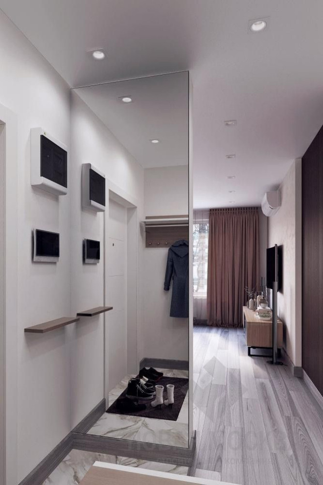 Дизайн-проект двухкомнатной квартиры 72 кв.м. в ЖК «Эталон-Сити»