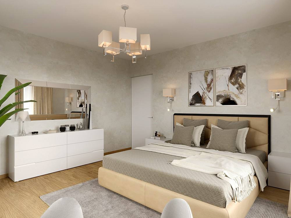 Двухкомнатная квартира, 68 м2