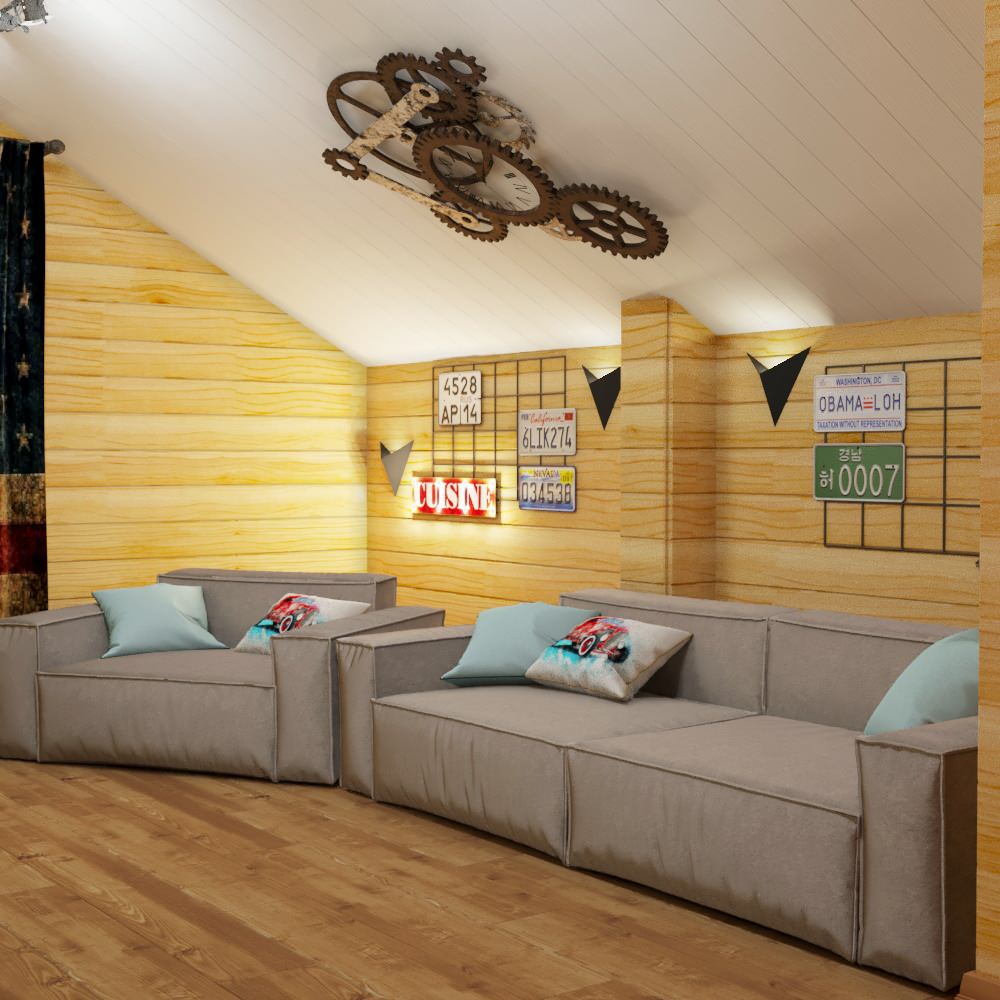 Коттедж - 2 этажа