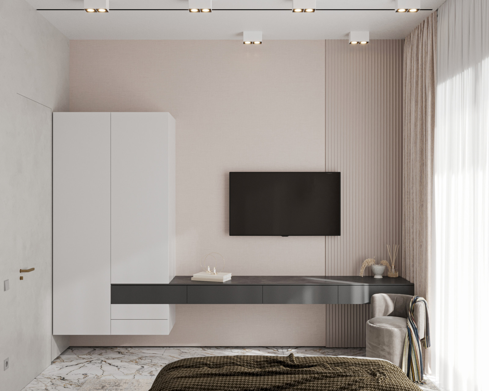 Загородный дом, минималистичный и строгий