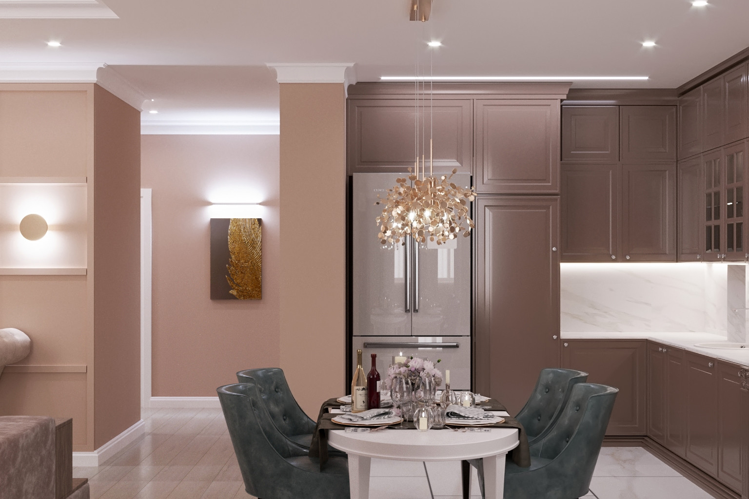 Вкусная шоколадная кухня для Веры