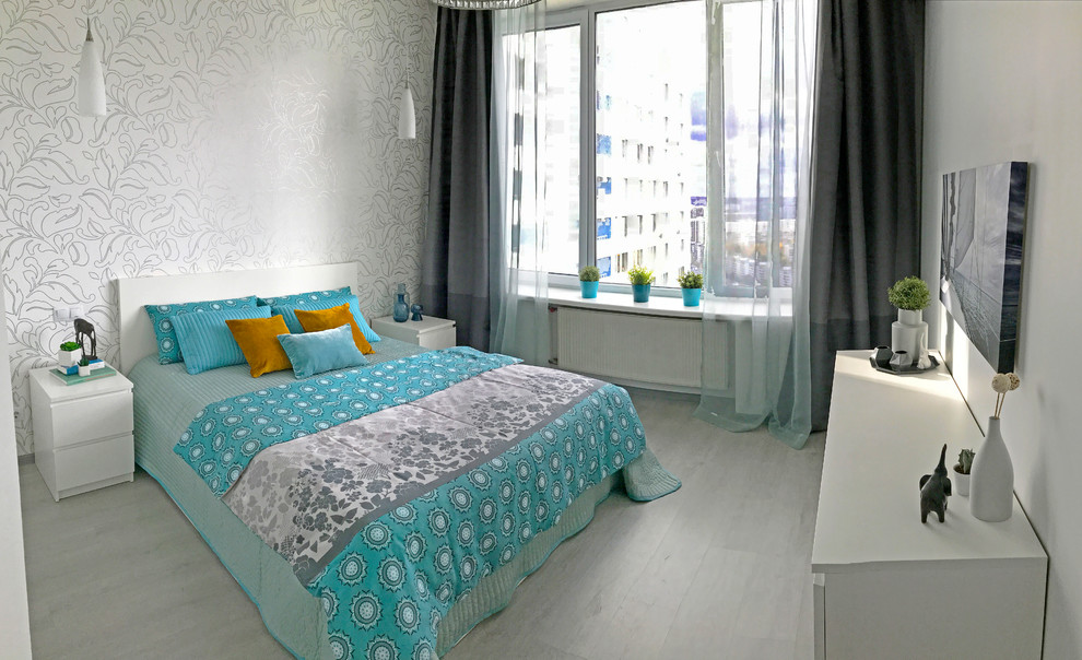 Современный интерьер в ЖК "Авеню 77" 95 кв. м