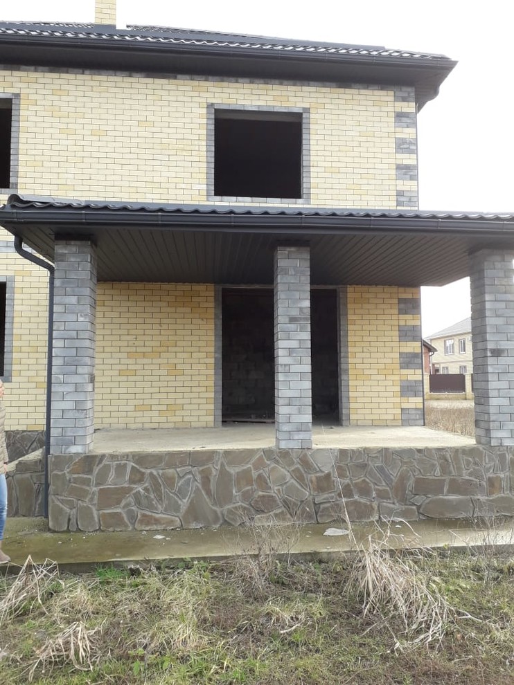 Двухэтажный дом в стиле лофт