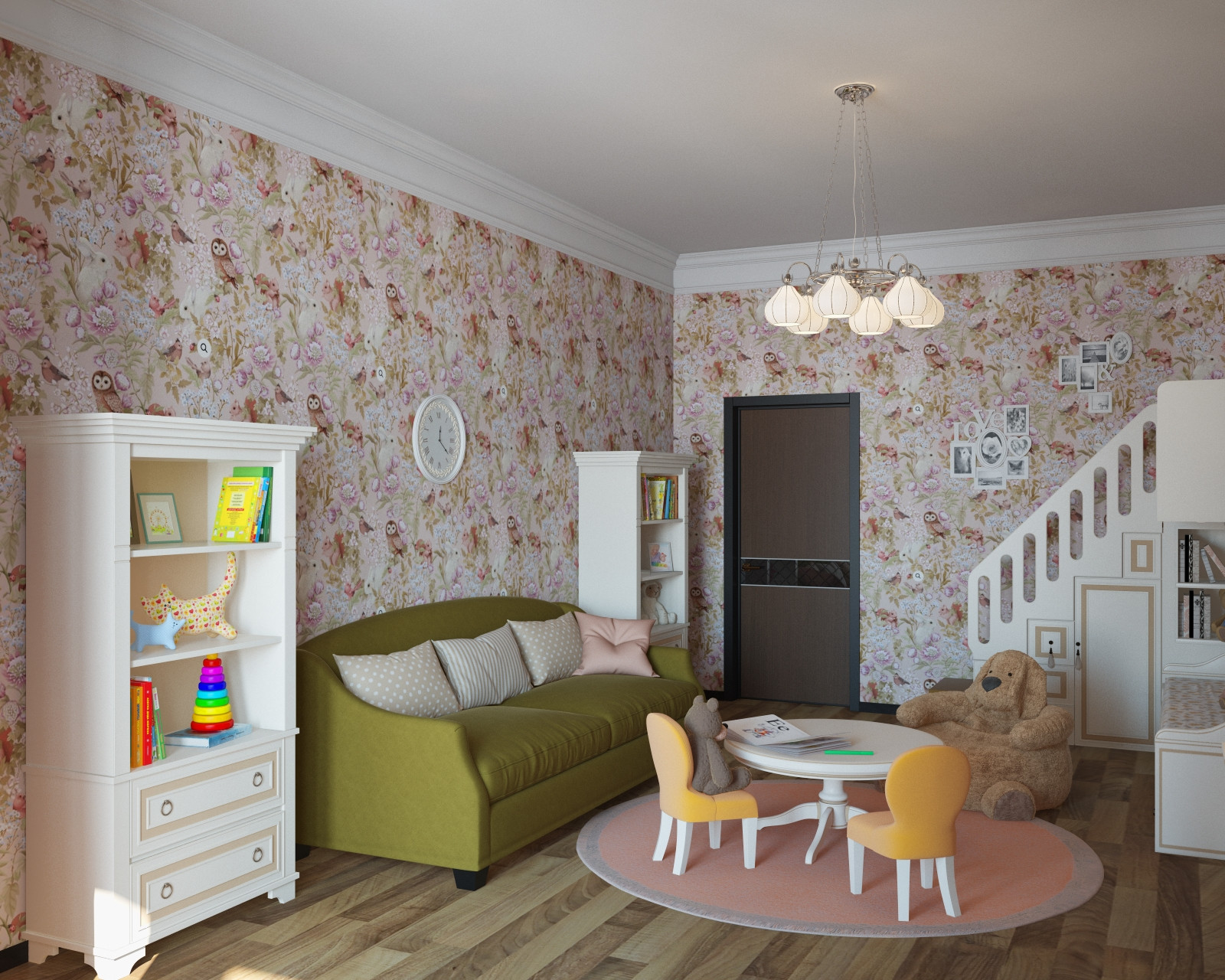 Детская для двух девочек