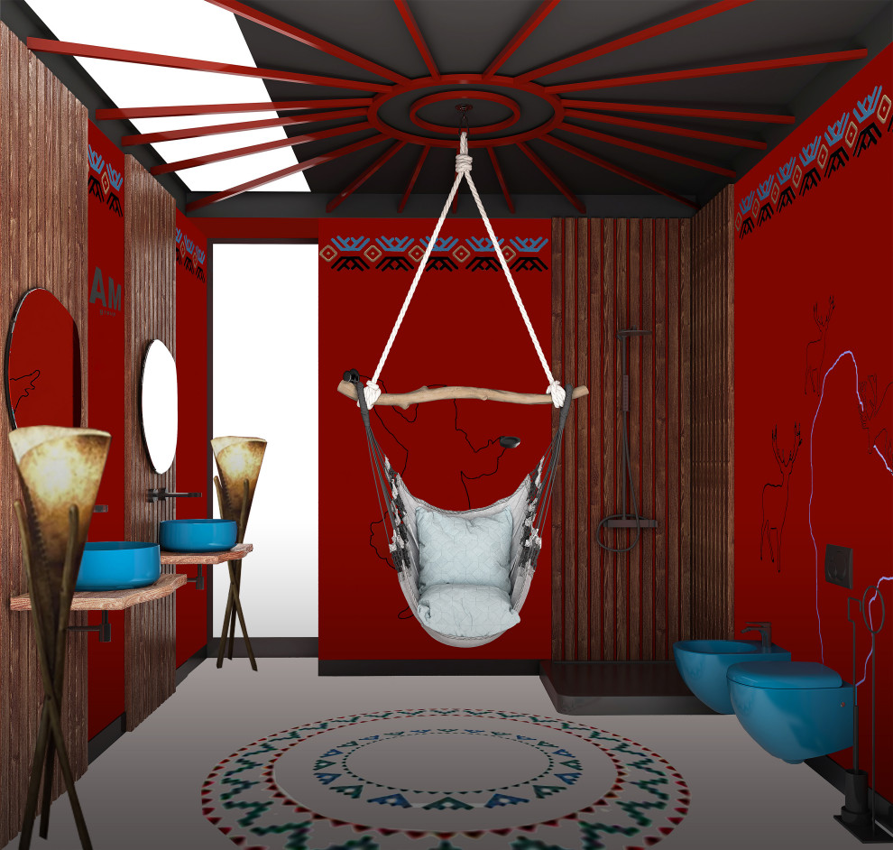 Обложка проекта: Дизайн выставочного стенда для сантехники