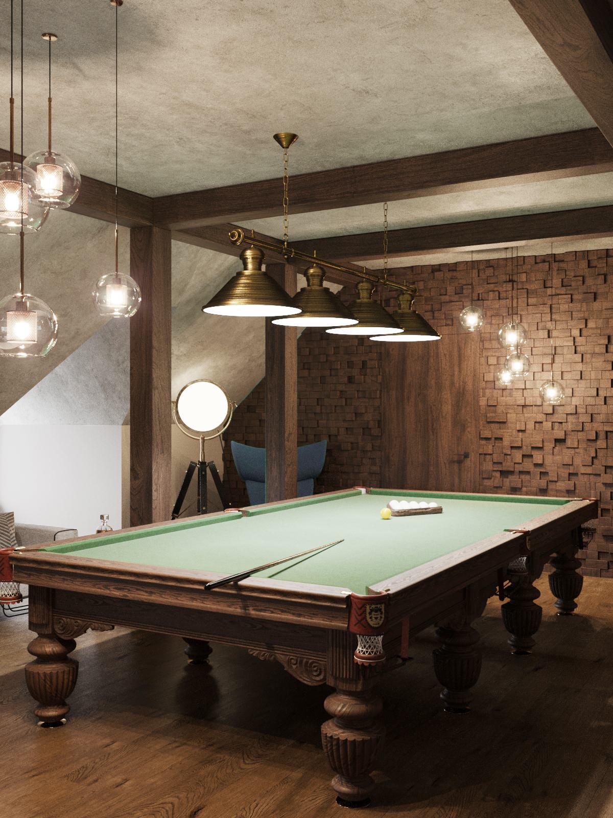 Нестандартная планировка в загородном поместье